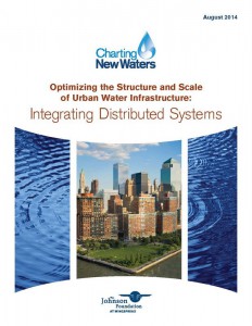 Integrating distributed systems into urban water infrastructure