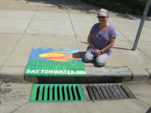 Photo: City of Dayton Department of Water / Art: Christie Linard